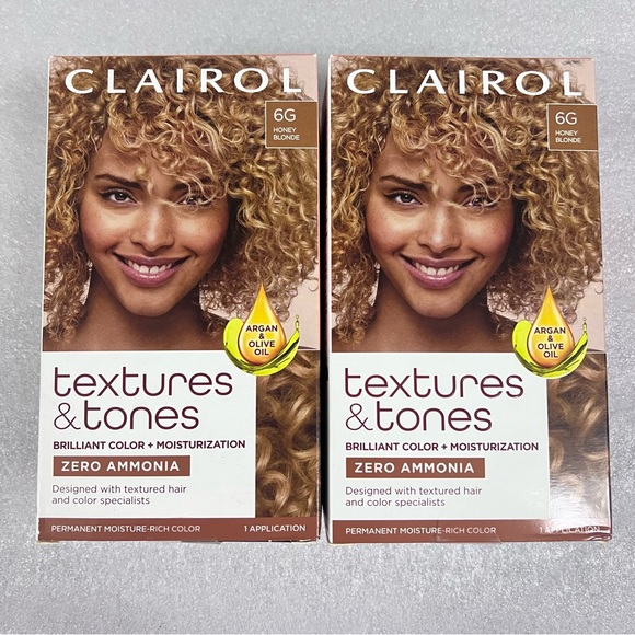 clairol Other - CLAIROL Textures & Tones Permanent Hair Color # 6G Honey Blonde 3 Pack